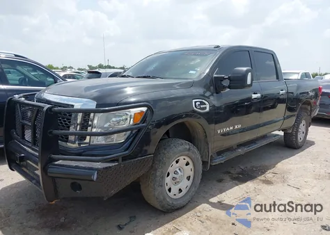 2017 Nissan Titan Xd Sv Diesel z USA, uszkodzony, nr VIN 1N6BA1F37HN564835